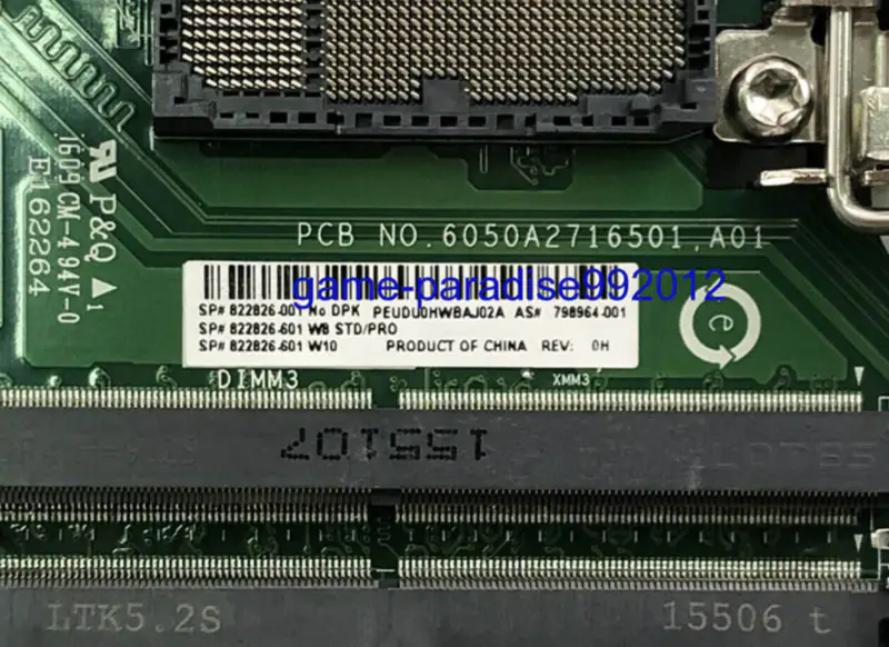 HP 798964-001 motherboard