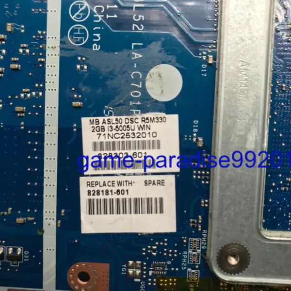 HP 828181-601 motherboard