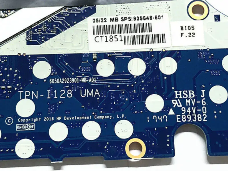 HP 939648-601 motherboard