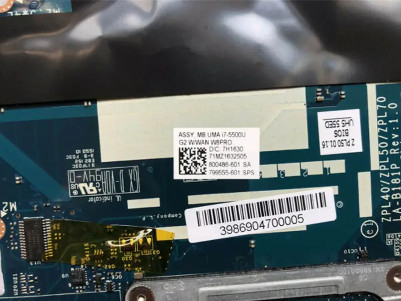 HP 800486-601 motherboard