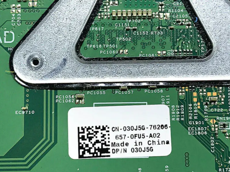 Dell 030J5G motherboard