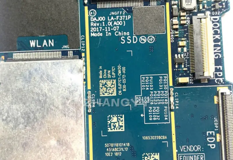 Dell 0JP7C1 motherboard