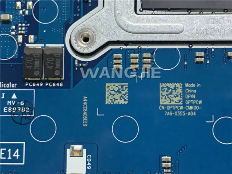 Dell 0PTPCW motherboard