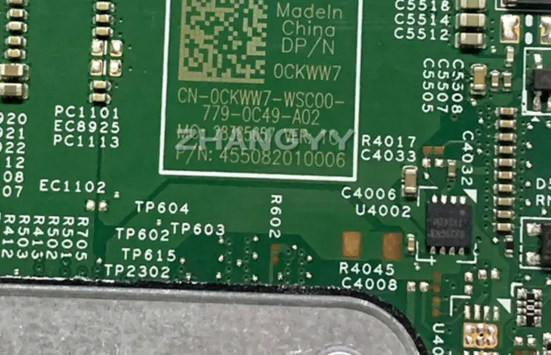 Dell 0CKWW7 motherboard
