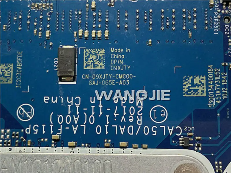 Dell 09XJTY motherboard