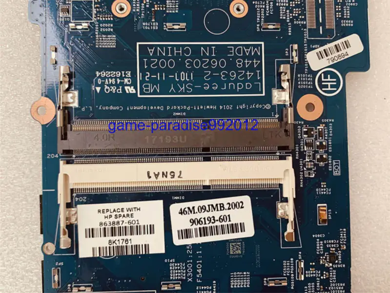 HP 863887-601 motherboard