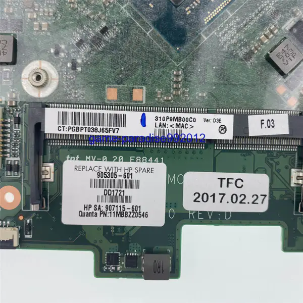 HP 905305-601 motherboard