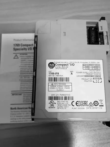 Allen-Bradley 1769-IF8 1769IF8 1769-IF8/A module