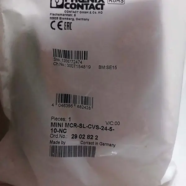 2902822 Mini Mcr-sl-cvs-24-5-10-nc Constant Voltage Source For Phoenix