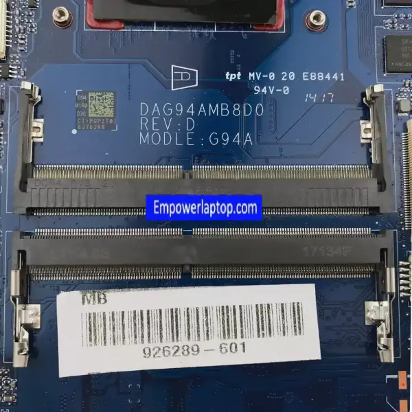 HP 255 G5 15-BA BDL51 LA-D711P 854962-001 854962-601 A8-7410 CPU Laptop Motherboard