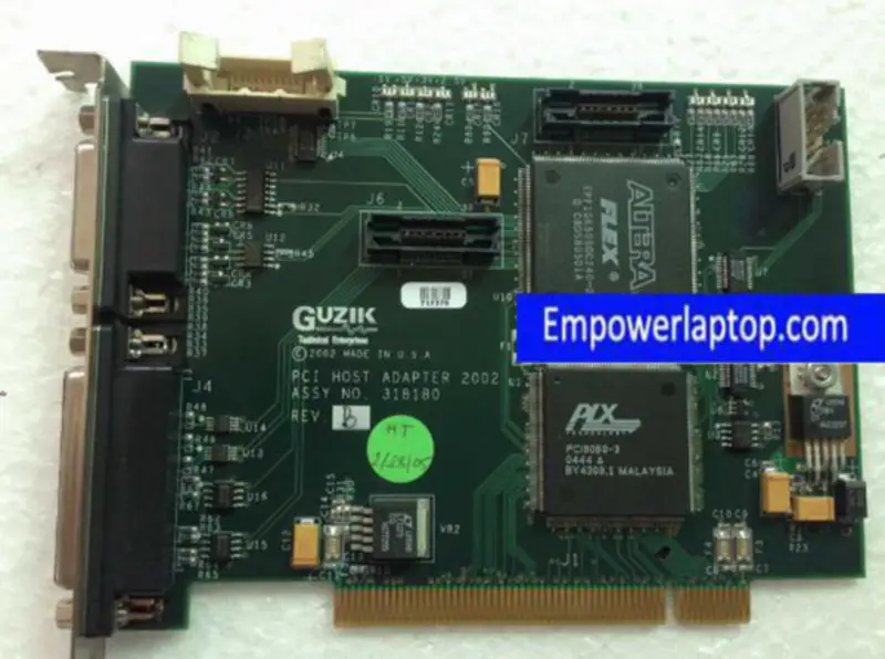 GUZIK PCI HOST ADAPTER 318180 318183 Image Capture Card