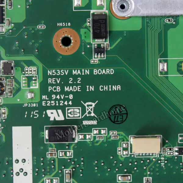 Asus 60-NBGMB1000 N53SN ATX motherboard