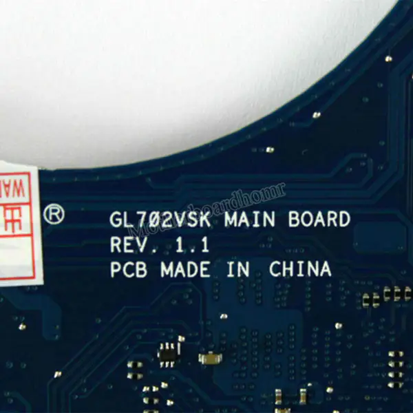 Asus 60NB0DZ0-MB1260 GL702VSK motherboard