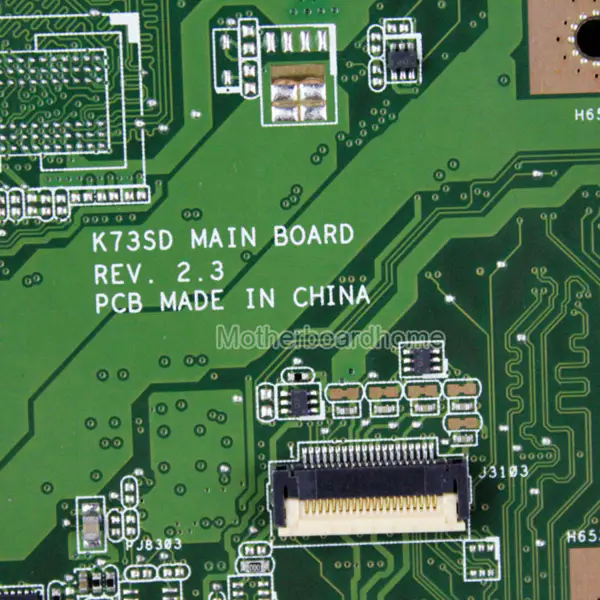 Asus 60-N3YMB1100-D03 K73E ATX motherboard
