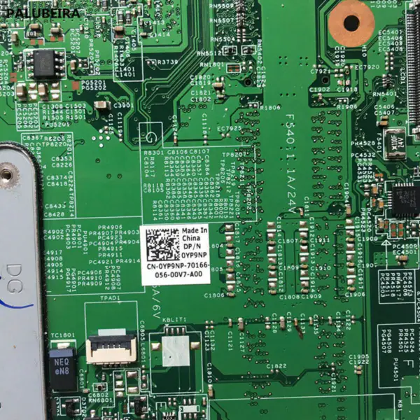 Dell 0YP9NP M5010 ATX motherboard