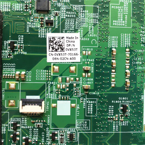 Dell 0vx53t N5010 ATX motherboard