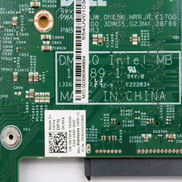 Dell 0KFT53 5423 ATX motherboard