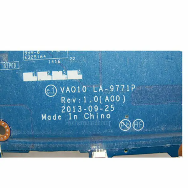 Dell DAG37AMB8D0LA-9771P LA-9771P motherboard