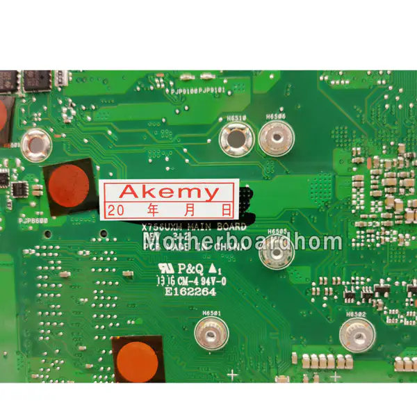 Asus X756UQK X756UQK ATX motherboard
