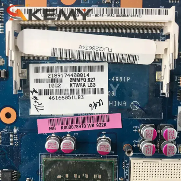 Toshiba L555LA-4982P L555 LA-4982P ATX motherboard