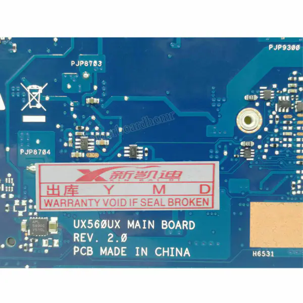 Asus 60NB0C20-MB7001 Q524UQ UX560U UX560UQK UX560UQ UX560UX ATX motherboard