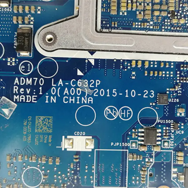 Dell la-c632p E5470 5470 LA-C831P ATX motherboard