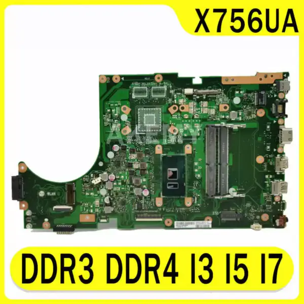 Asus X756UA X756UA ATX motherboard