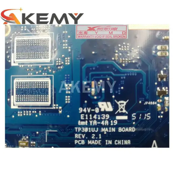 Asus TP301UJ TP301UJ ATX motherboard