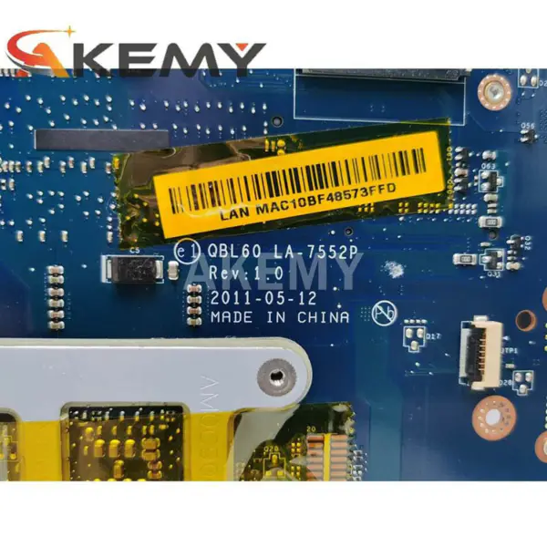Asus K53TA K53TA ATX motherboard