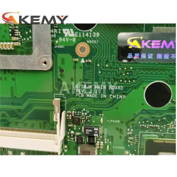 Asus G750JX ATX motherboard