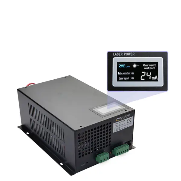 80-100W CO2 Laser Power Supply for CO2 Laser Engraving Cutting Machine MYJG-100W