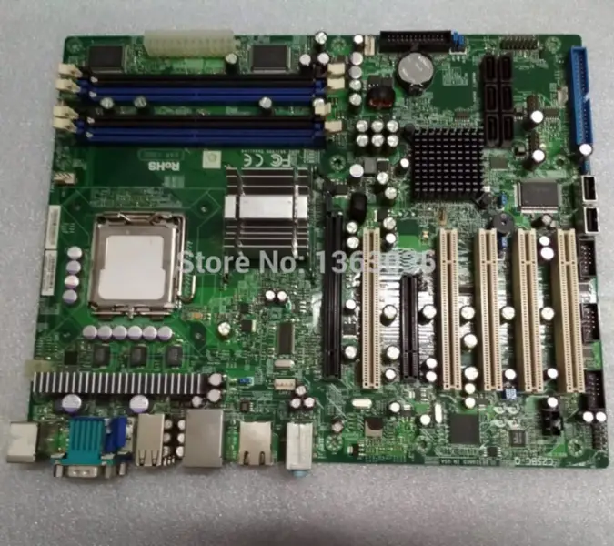 Embedded C2SBC-Q server workstation motherboard LGA 775 5*PCI