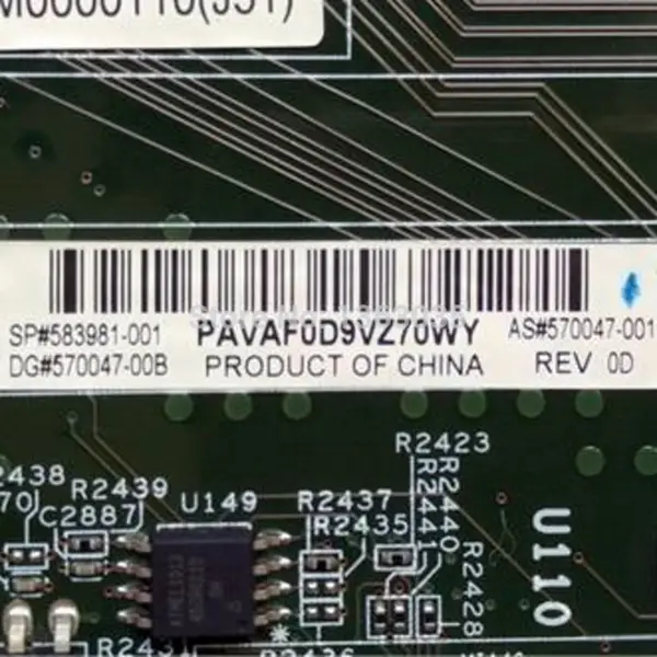 HP 583981-001 570047-001 server motherboard for DL385 G7 system board