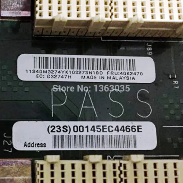 IBM 40K2470 server motherboard for X3850 system board