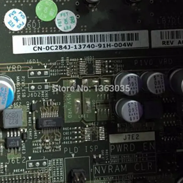 Dell 0C284J C284J CN-0C284J server motherboard for PowerEdge R900