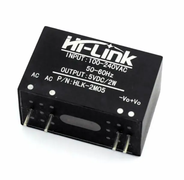 5PCS/LOT HLK-PM12 High-precision power module 220v turn 12v 3W step-down voltage Regulator Isolation switch