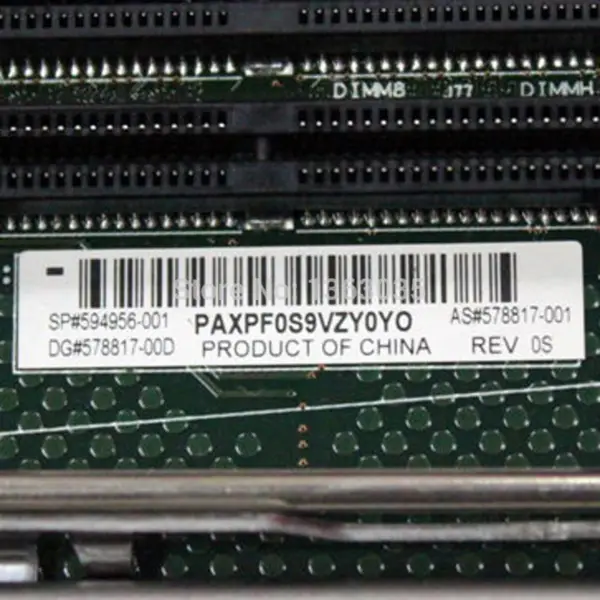HP 594956-001 578817-001 server motherboard for BL685c G7