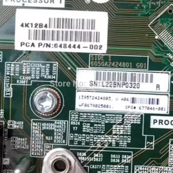 HP 677046-001 648444-002 motherboard