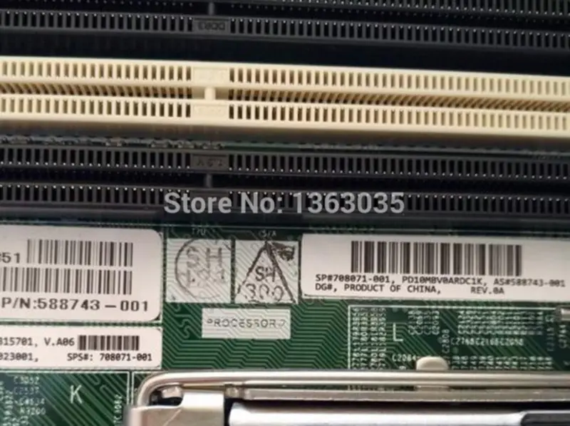 HP 708071-001 588743-001 server motherboard For BL460C G7
