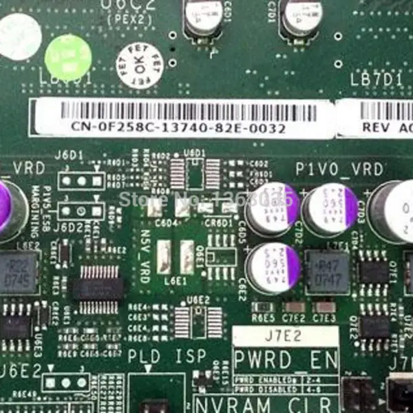 Dell 0F258C F258C CN-0F258C server motherboard for PowerEdge R900