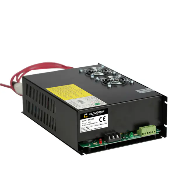 80-100W CO2 Laser Power Supply for CO2 Laser Engraving Cutting Machine CR-U100 U Series