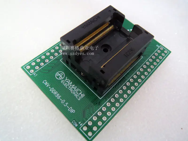 56QN40TS17070 QFN56 7X7X0.4MM Burn-in Socket gold plating IC