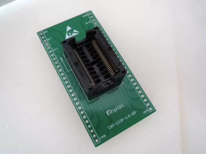 QFN56/DIP VQFN56 MLF56 8X8X0.5MM Burn-in Socket gold plating IC