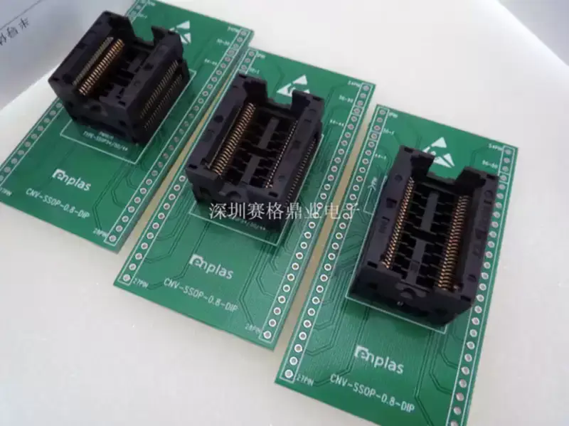 QFN56/DIP VQFN56 MLF56 8X8X0.5MM Burn-in Socket gold plating IC