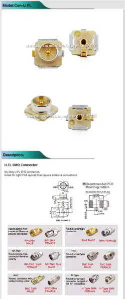 10pcs/lot U.FL IPEX GPS Active Antenna 28*28*7 Cable length 10CM for Huawei ME909S-120 ME909U-521 ME909U-523 Me909s-821 ect.