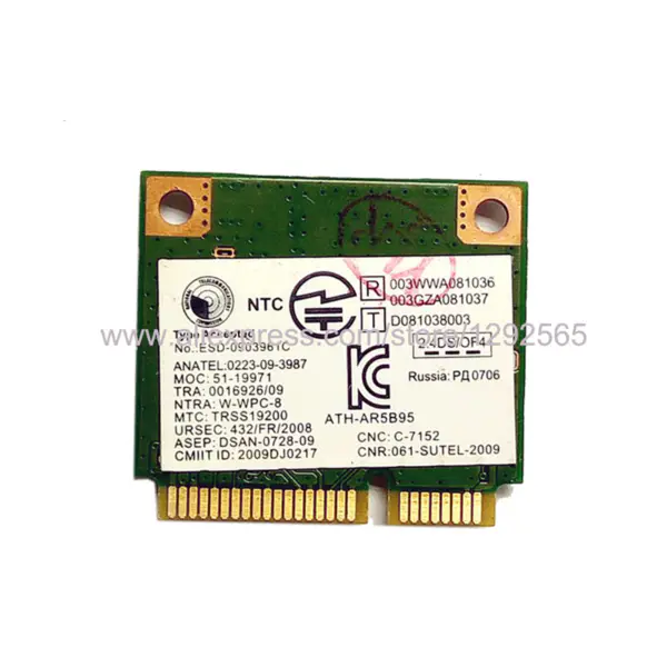 62205ANHMW 60Y3252 11S60Y3252 for Lenovo Thinkpad T420 X220i X230i L420 L520 T520 W520 T430 Wireless Card INTEL Advanced-N 6205