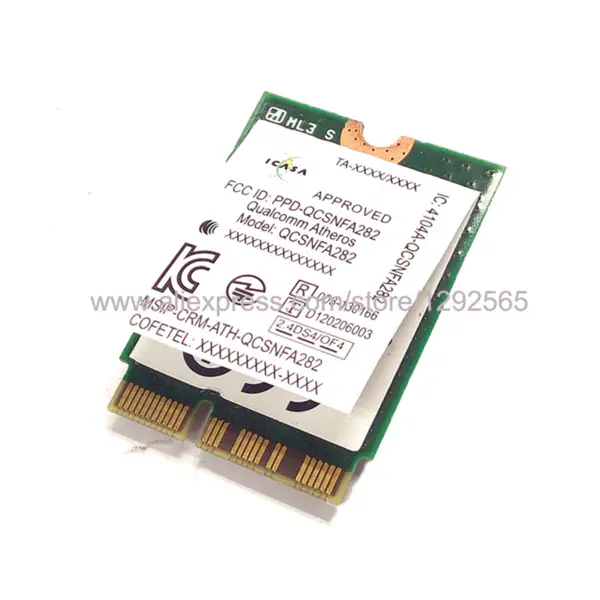 3160ac 2.4GHz&5.0GHz 433Mbps M2 NGFF WiFi Adapter with Bluetooth BT 4.0 for Intel 3160NGW For ASUS DELL ACER SONY D P/N 028D9J