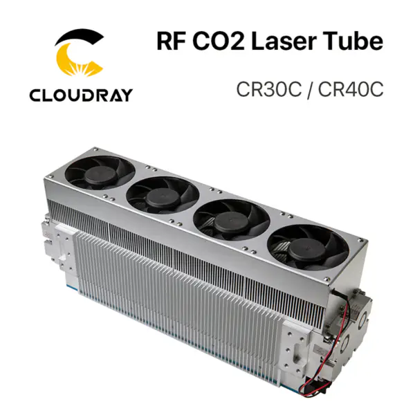 30W 40W CRD CO2 Laser Tube CR30C / CR40C RF Laser Tube for CO2 Laser Engraving Marking Machine