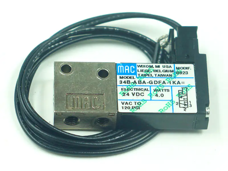 MAC 34B-ABA-GDFA-1KA Solenoid valve