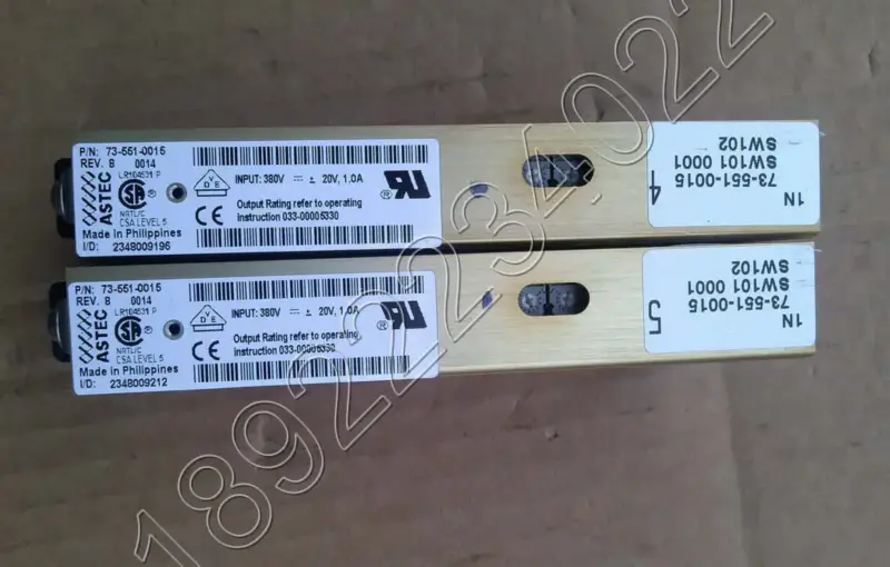 ASTEC Power Supply 73-551-0015 20V 1.0A